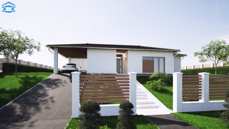 Villa del Sole látványterv — medencés villa kerttel | Eventum Homes