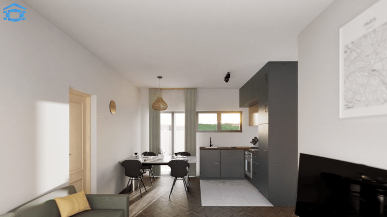 Villa del Sole nappali — napfényes villa belső tér | Eventum Homes