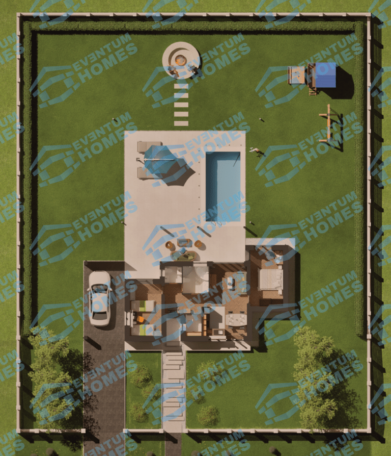 Villa del Sole Villa del Sole alaprajz — földszint 64 m² | Eventum Homes