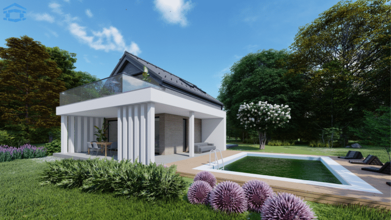 Villa Felicita - egyedi családi ház terv - Eventum Homes