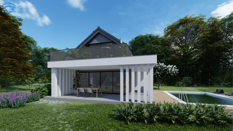 Villa Felicita - egyedi családi ház terv - Eventum Homes