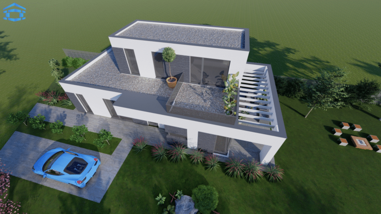 Villa Paradiso - egyedi családi ház terv - Eventum Homes